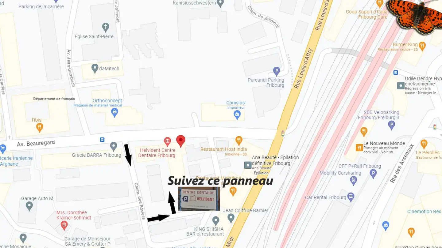 Parcheggio coperto in affitto - Avenue Beauregard 10, 1700 Fribourg - Foto 4