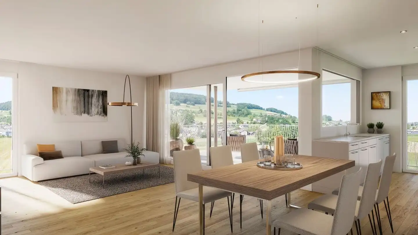 Wohnung mieten - Kanalstrasse 8, 5734 Reinach AG - Foto 4