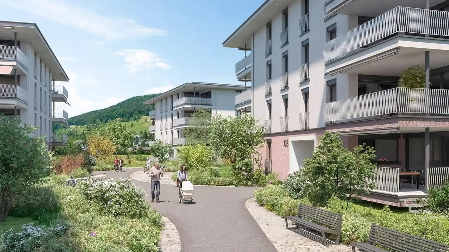 Wohnung mieten - Kanalstrasse 8, 5734 Reinach AG