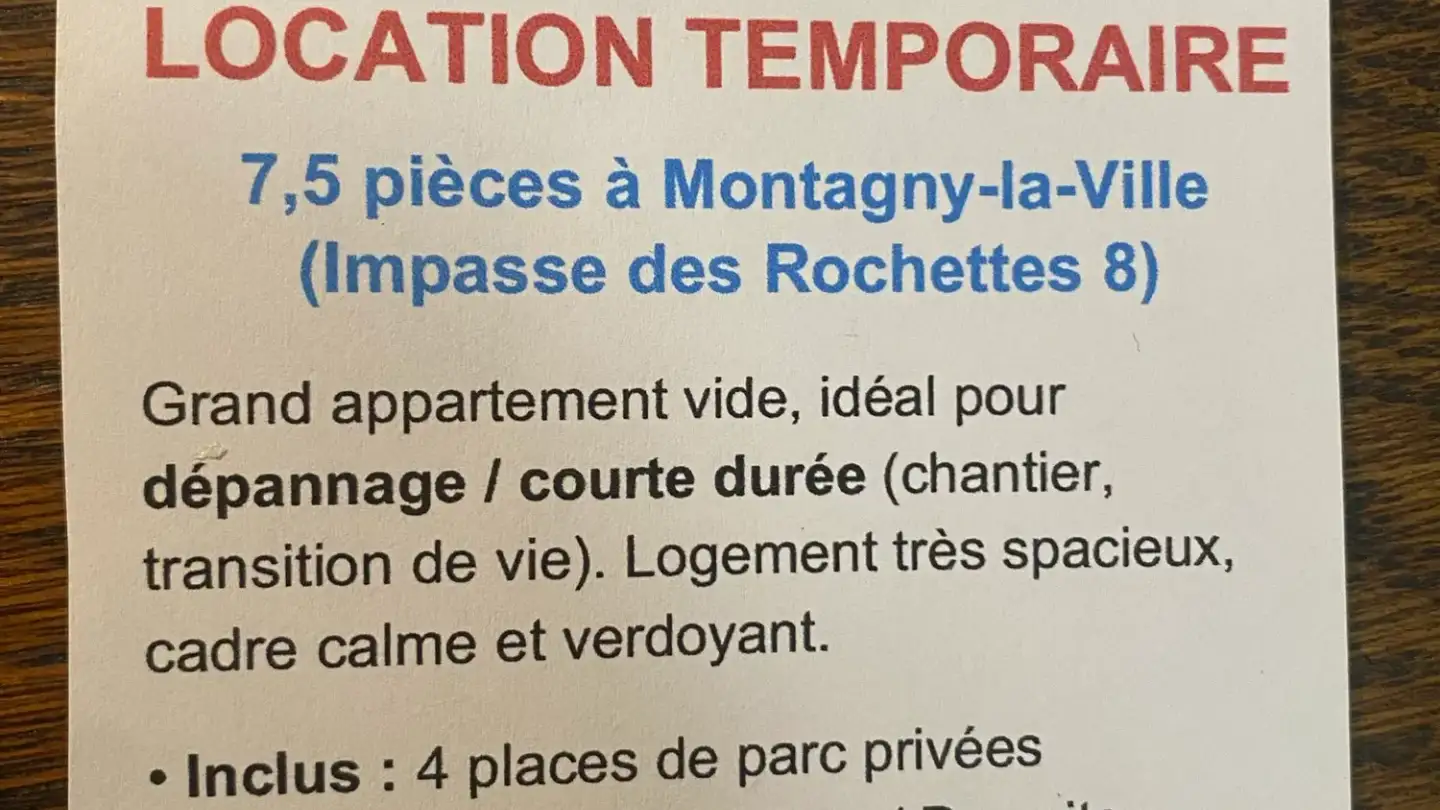 Single house for rent - Impasse Des Rochettes 8, 1776 Montagny-la-Ville