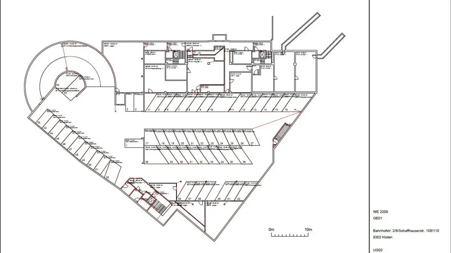Parcheggio interno per moto in affitto - Bahnhofstrasse 6, 8302 Kloten - Foto 3