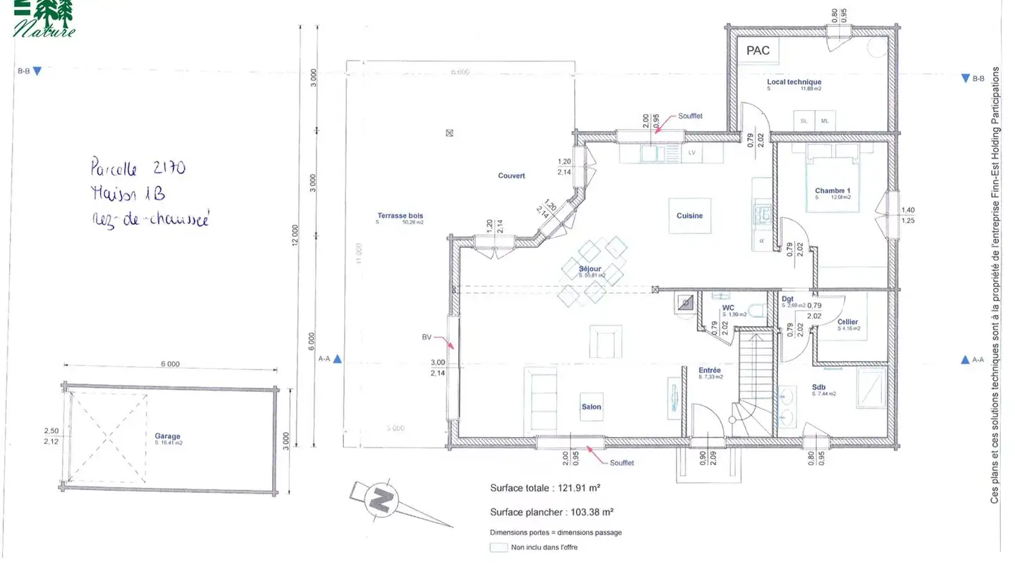 Chalet for sale - Les Pontins, 2610 Les Pontins - Photo 4