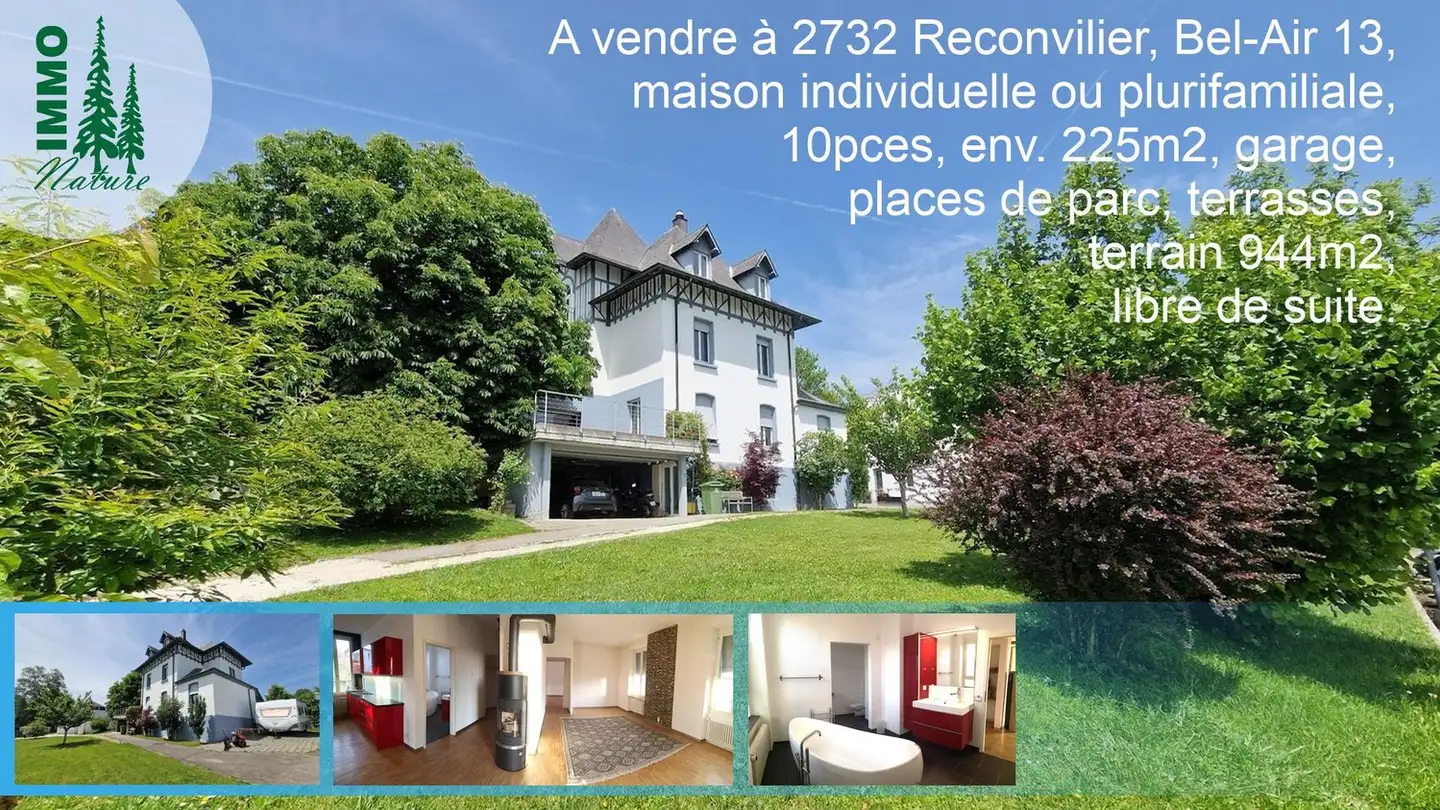 Maison individuelle à vendre - Rue De Bel-Air 13, 2732 Reconvilier