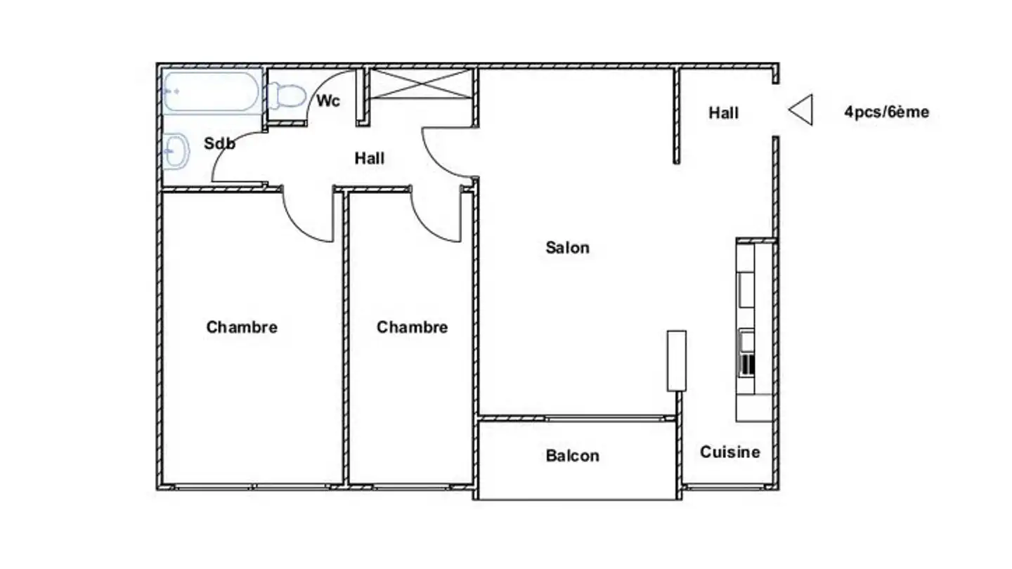 Apartment for rent - Avenue De Châtelaine 87, 1219 Châtelaine - Photo 2