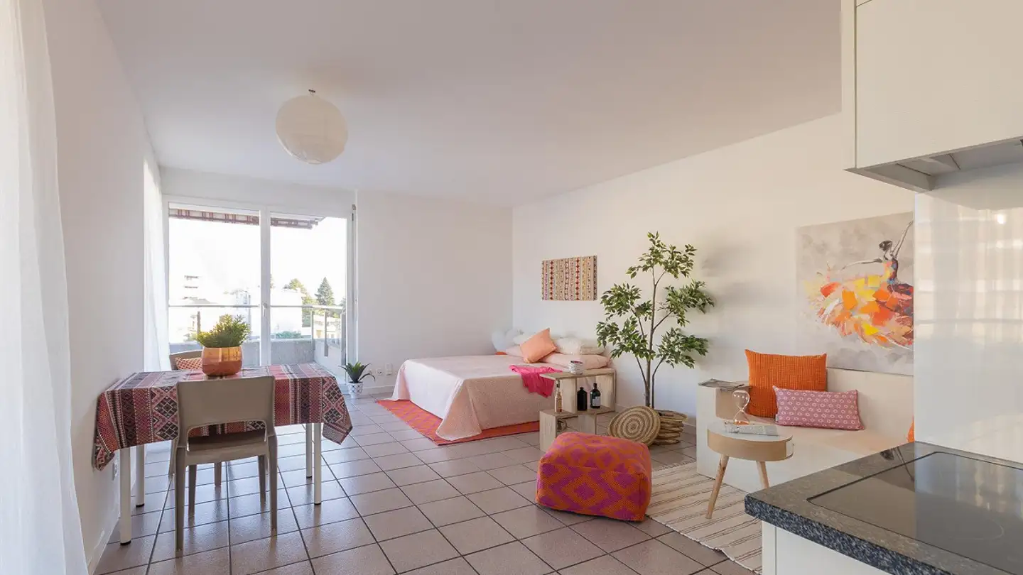 Wohnung mieten - Via Vergiò 7, 6932 Breganzona - Foto 2