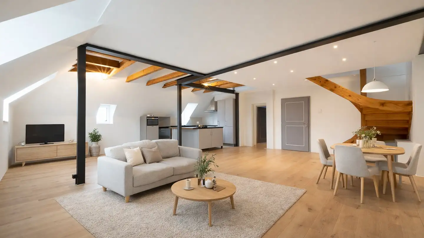 Attic flat for sale - 2300 La Chaux-de-Fonds