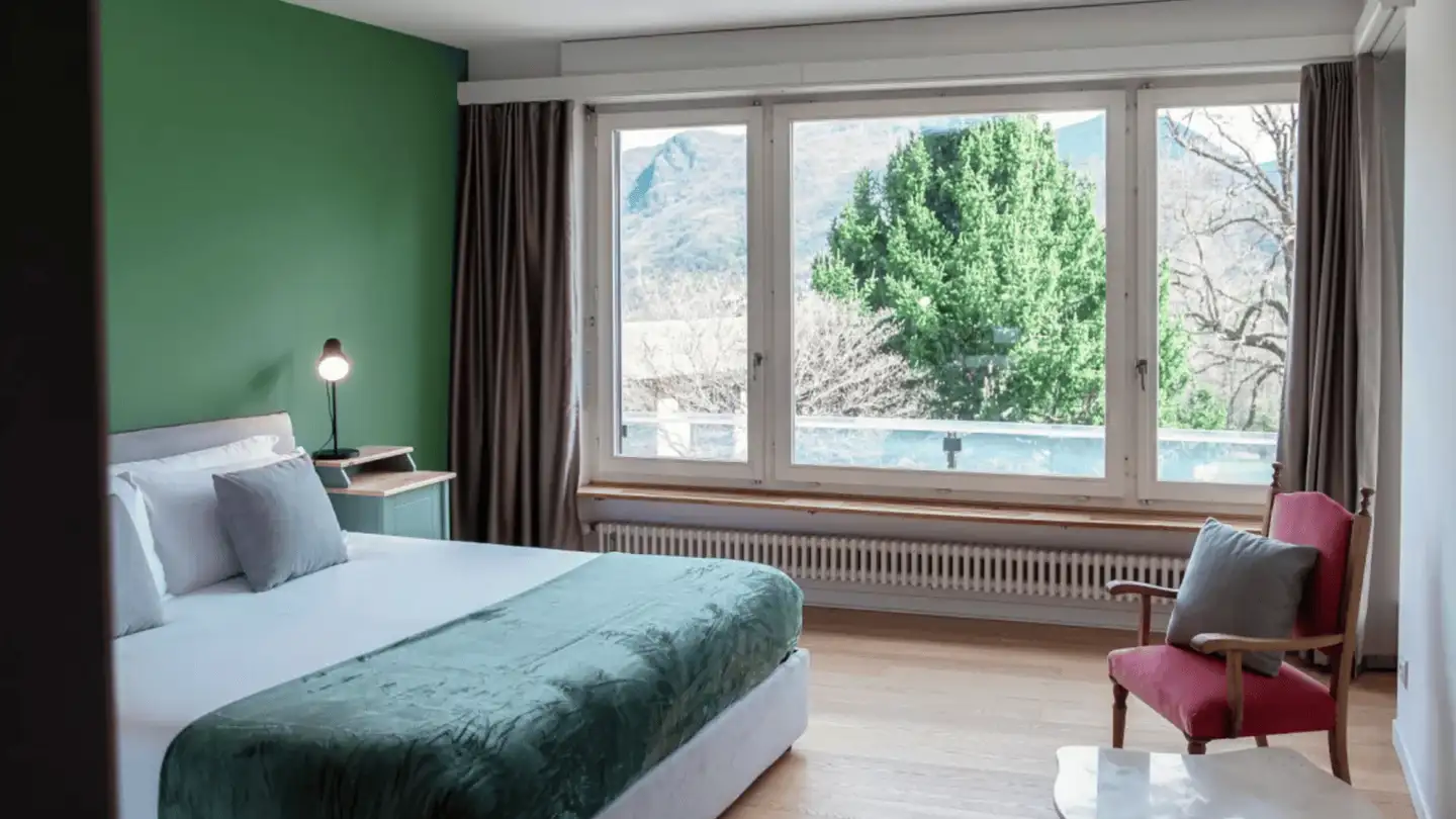 Möblierte Wohnung mieten - Via Cappelletta 18, 6927 Agra - Foto 4
