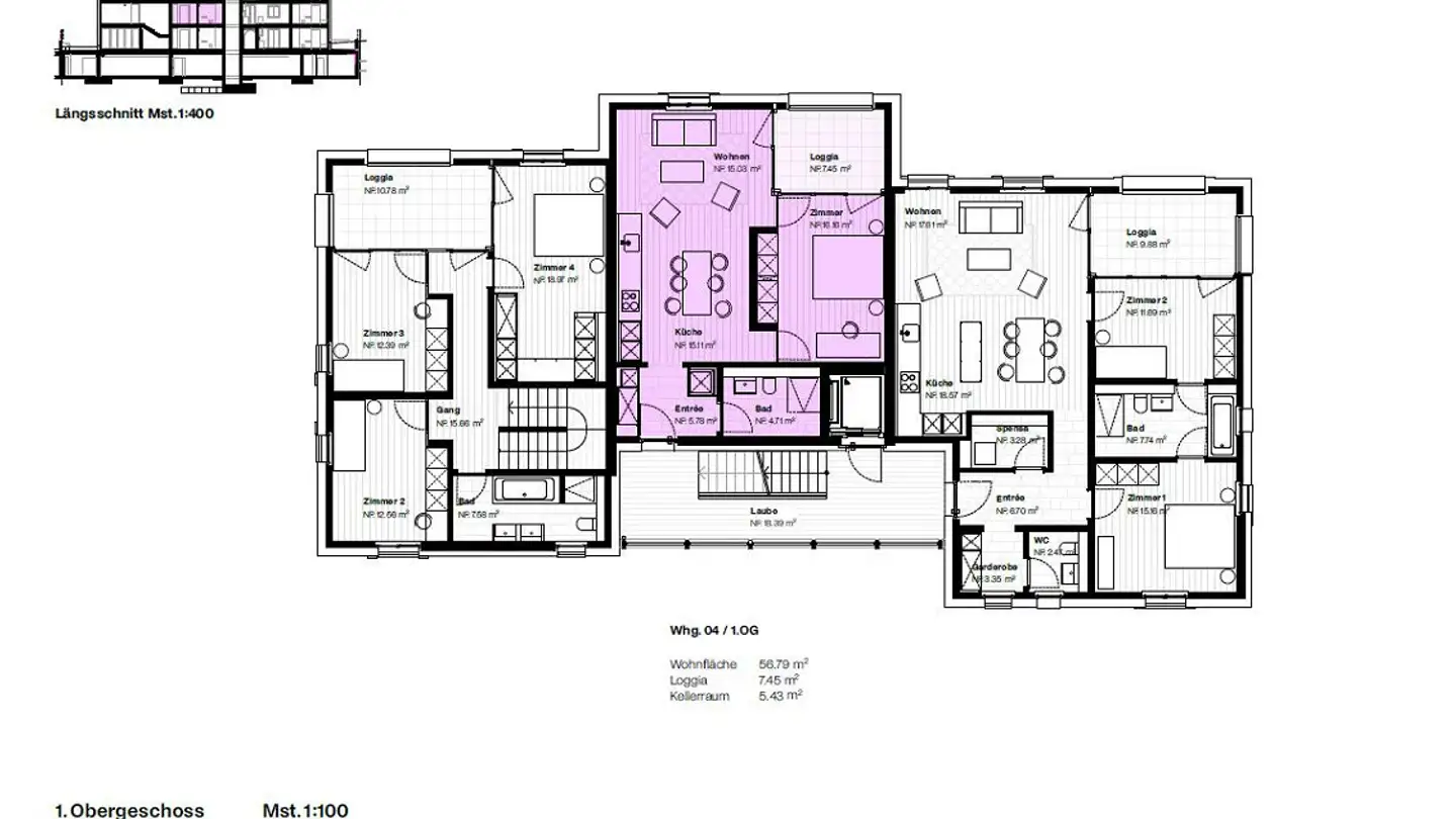 Appartement à louer - Unterdorf 12a, 7306 Fläsch - Photo 3