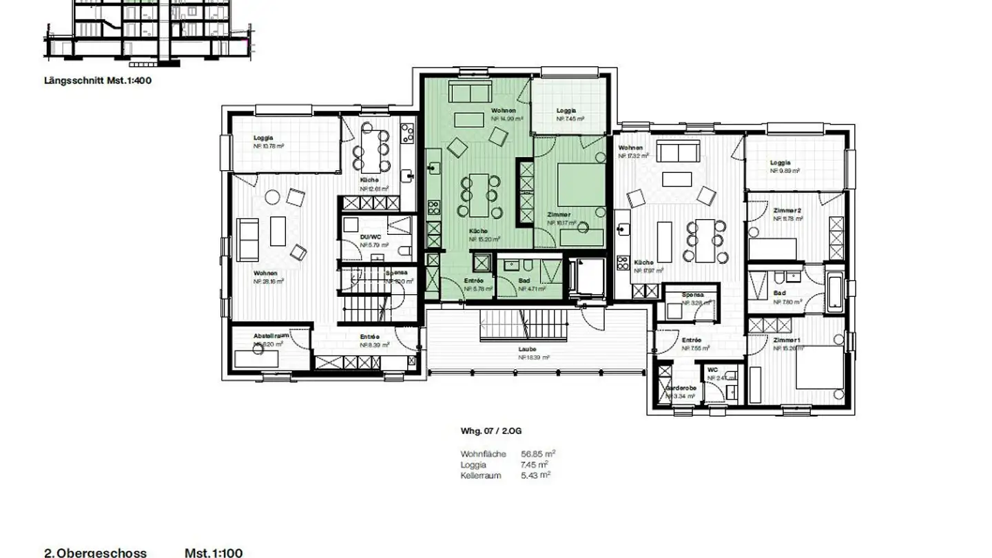 Appartement à louer - Unterdorf 12a, 7306 Fläsch - Photo 4