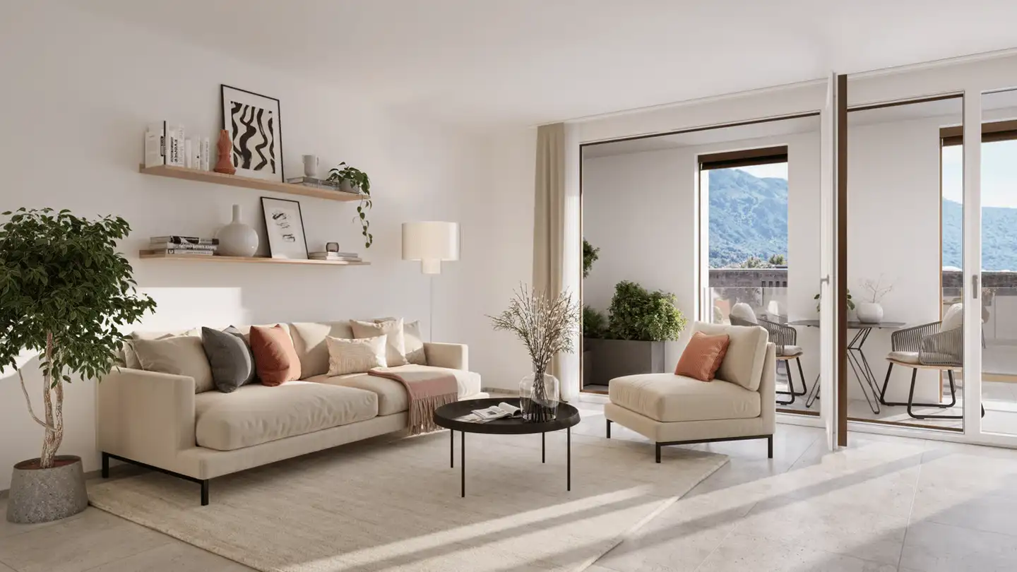 Apartment for rent - Viale C. Olgiati, 6512 Giubiasco - Photo 3