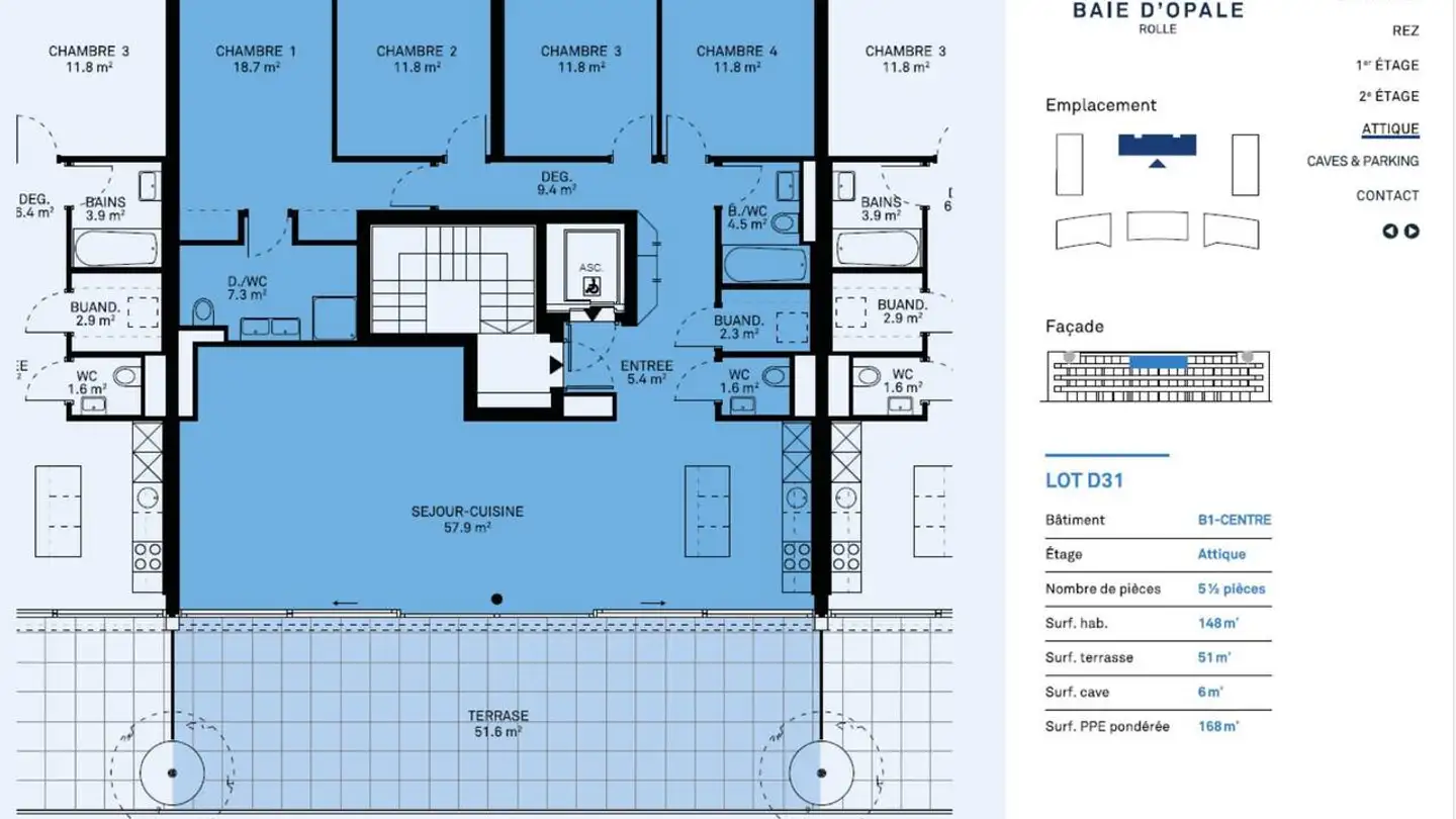 Attico in vendita - 1180 Rolle - Photo 2