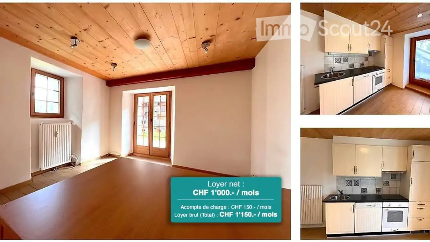 Apartment for rent - Rue Centrale 104, 1983 Evolène