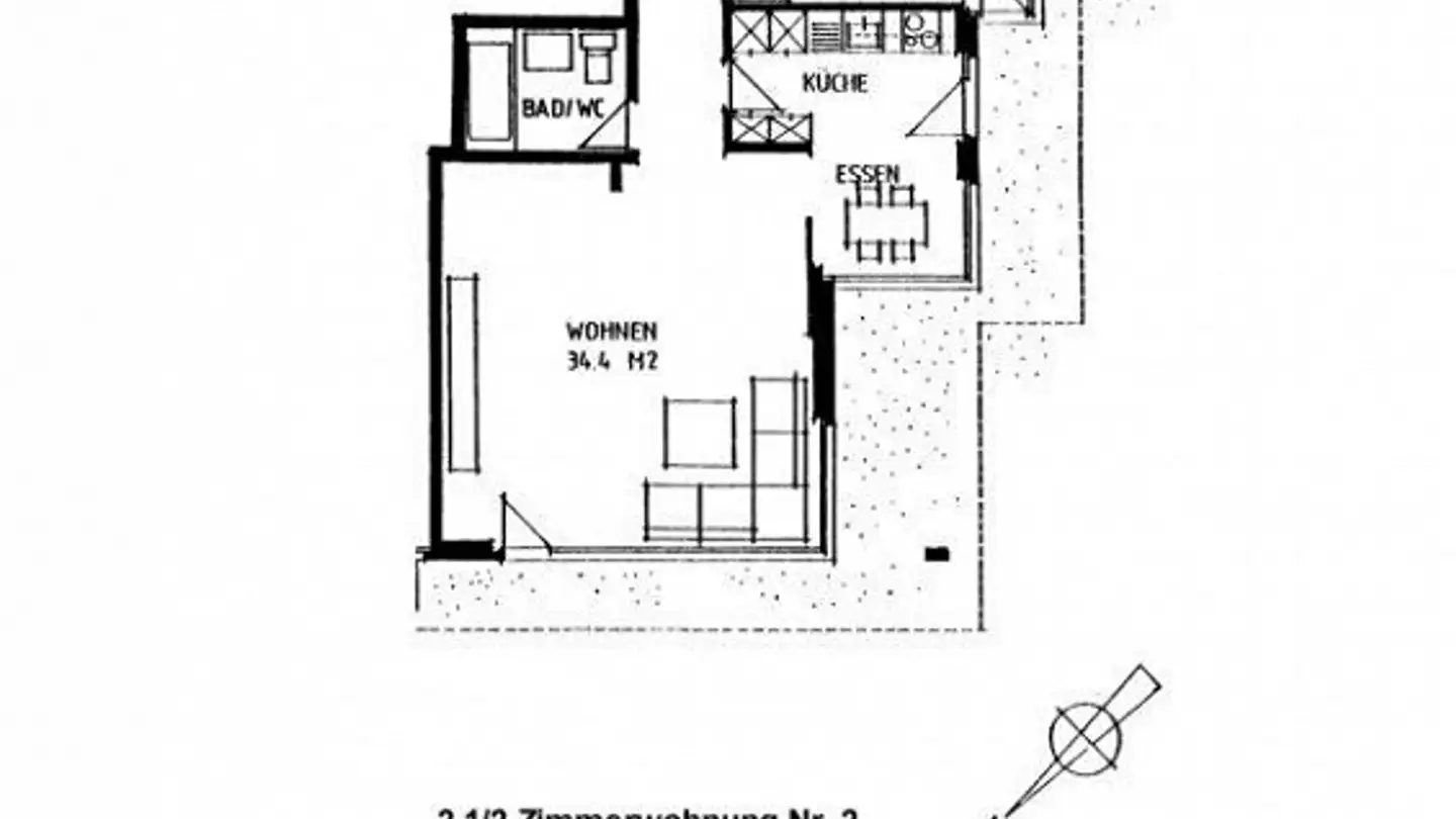 Wohnung mieten - Bergstrasse 41, 4600 Olten
