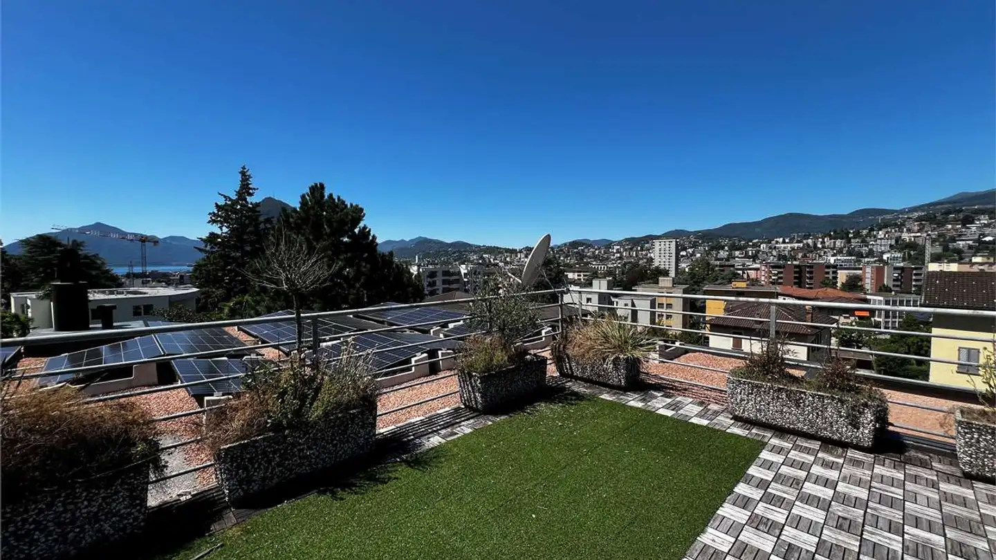 Attique à vendre - Via Pedemonte, 6962 Viganello