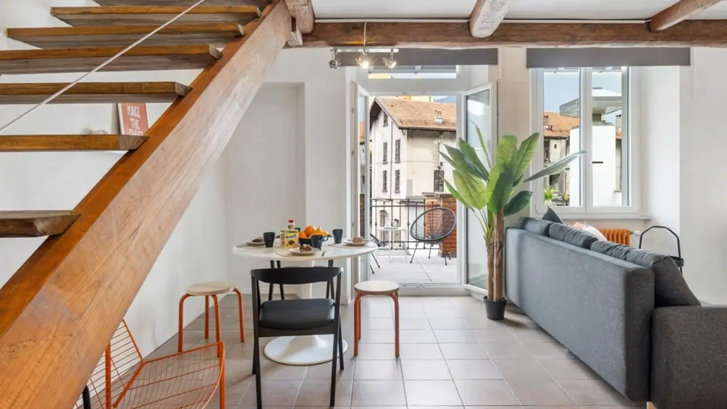 Furnished apartment for rent - Via San Gottardo 78a, 6500 Bellinzona - Photo 2