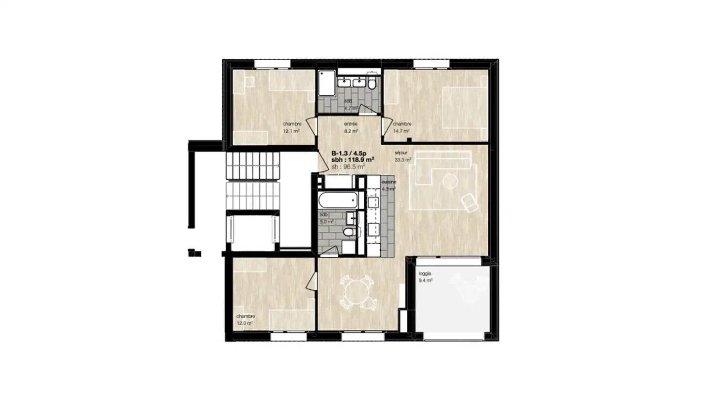 Apartment for rent - Rue Du Vorgyr, 3963 Montana