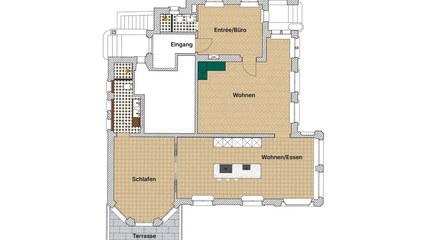 Appartement à louer - Kraftstrasse 24, 8044 Zürich - Photo 2