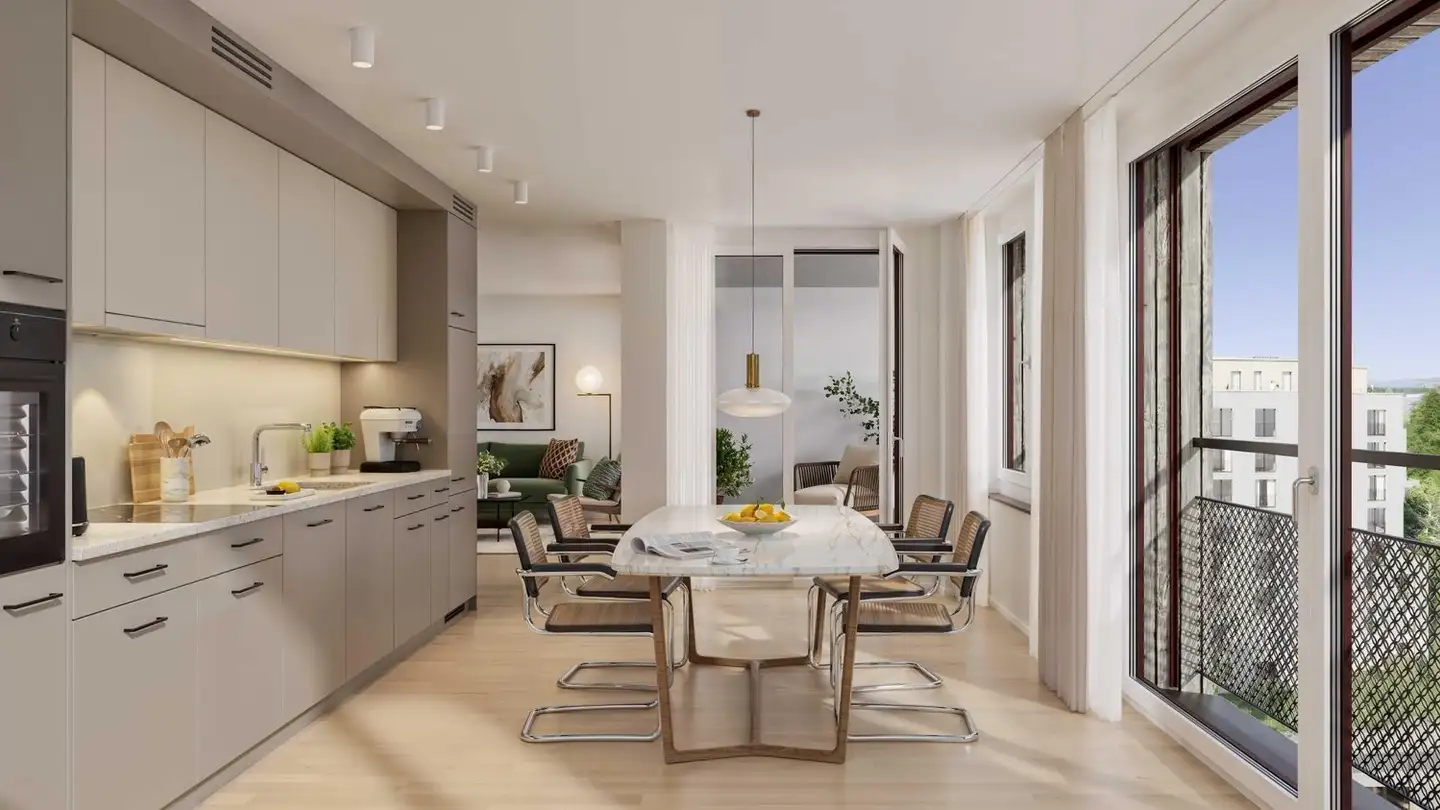 Appartement à louer - Lorzenparkstrasse 1, 6330 Cham