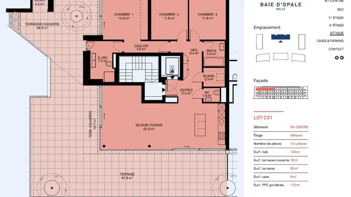 Attico in vendita - 1180 Rolle - Photo 2