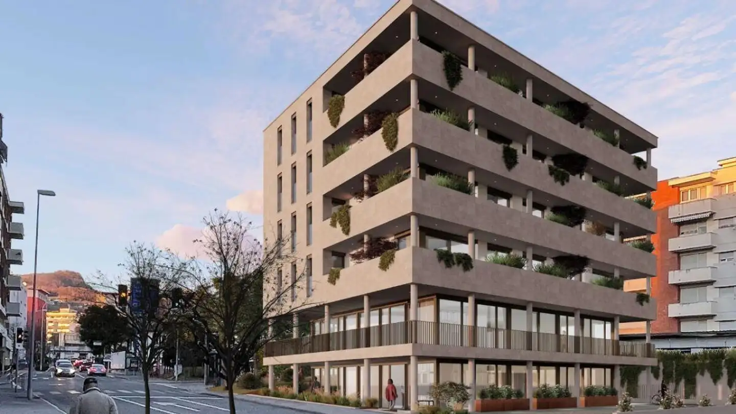 Appartement à louer - Via Ceresio 10, 6963 Pregassona