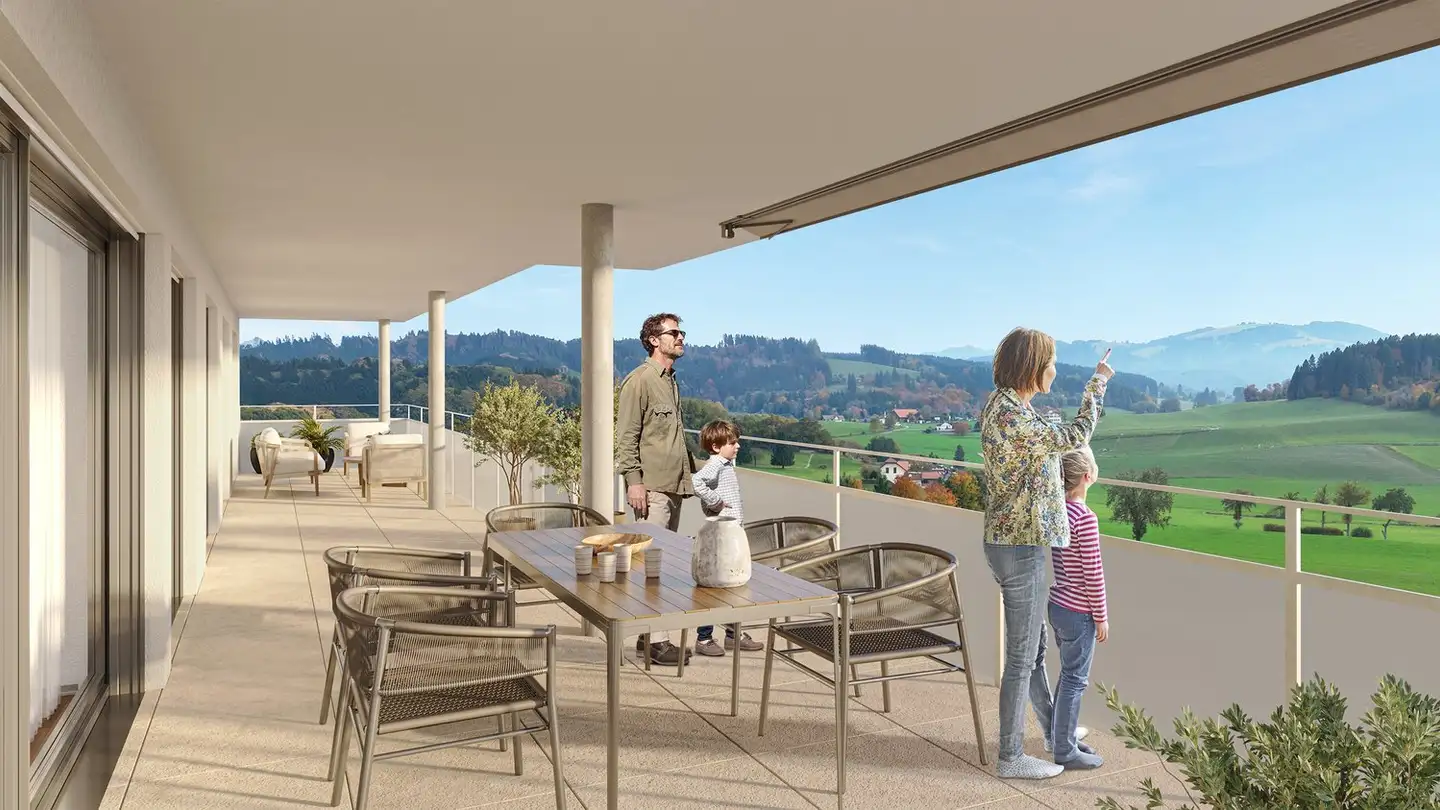 Appartement en terrasse à vendre - 1718 Rechthalten - Photo 2