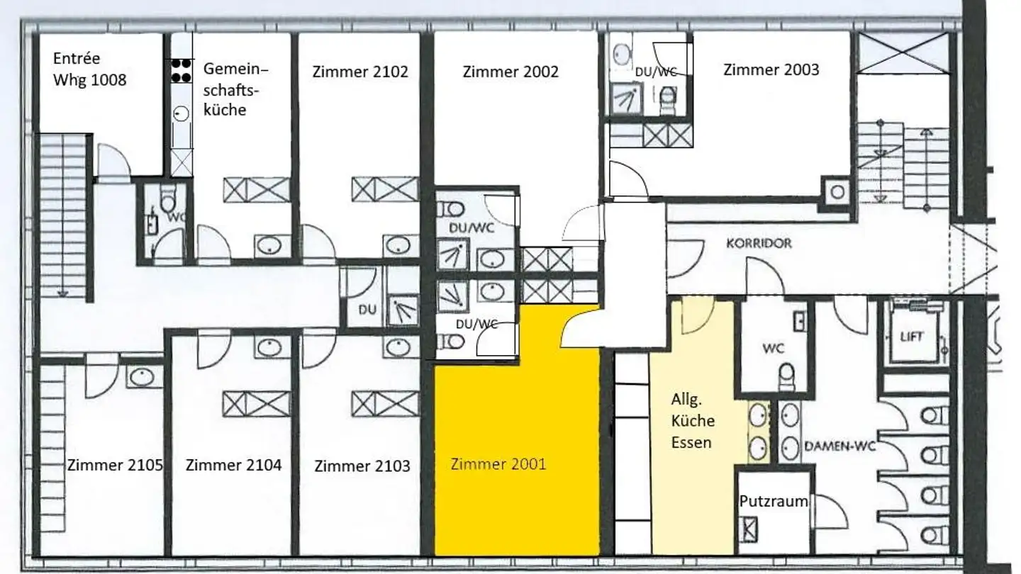 Stanza singola in affitto - Oberburgstrasse 2, 3326 Krauchthal - Photo 3
