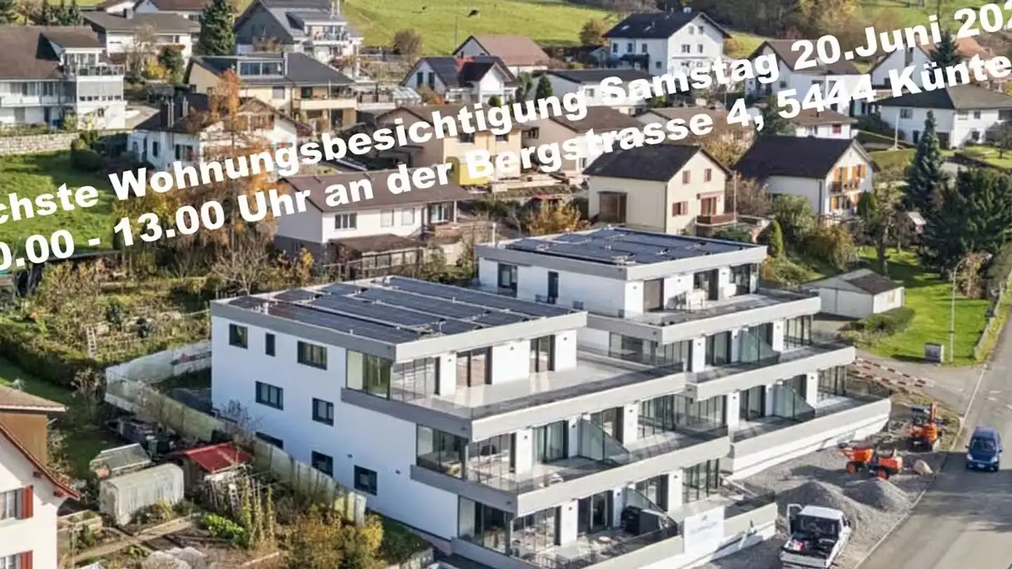Terrassenwohnung kaufen - Bergstrasse 4a, 5444 Künten