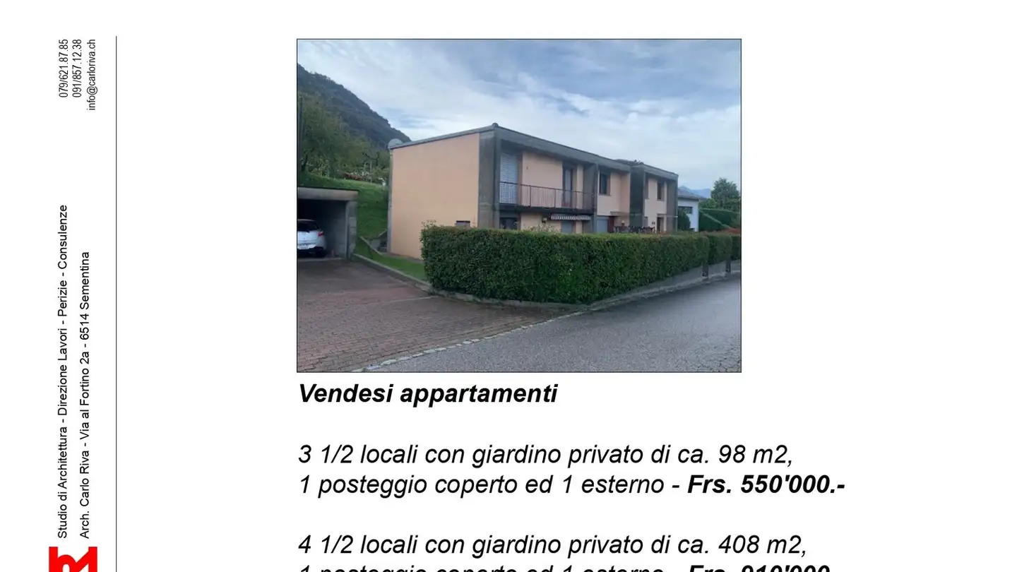 Wohnung kaufen - Via Taiada 32, 6517 Arbedo