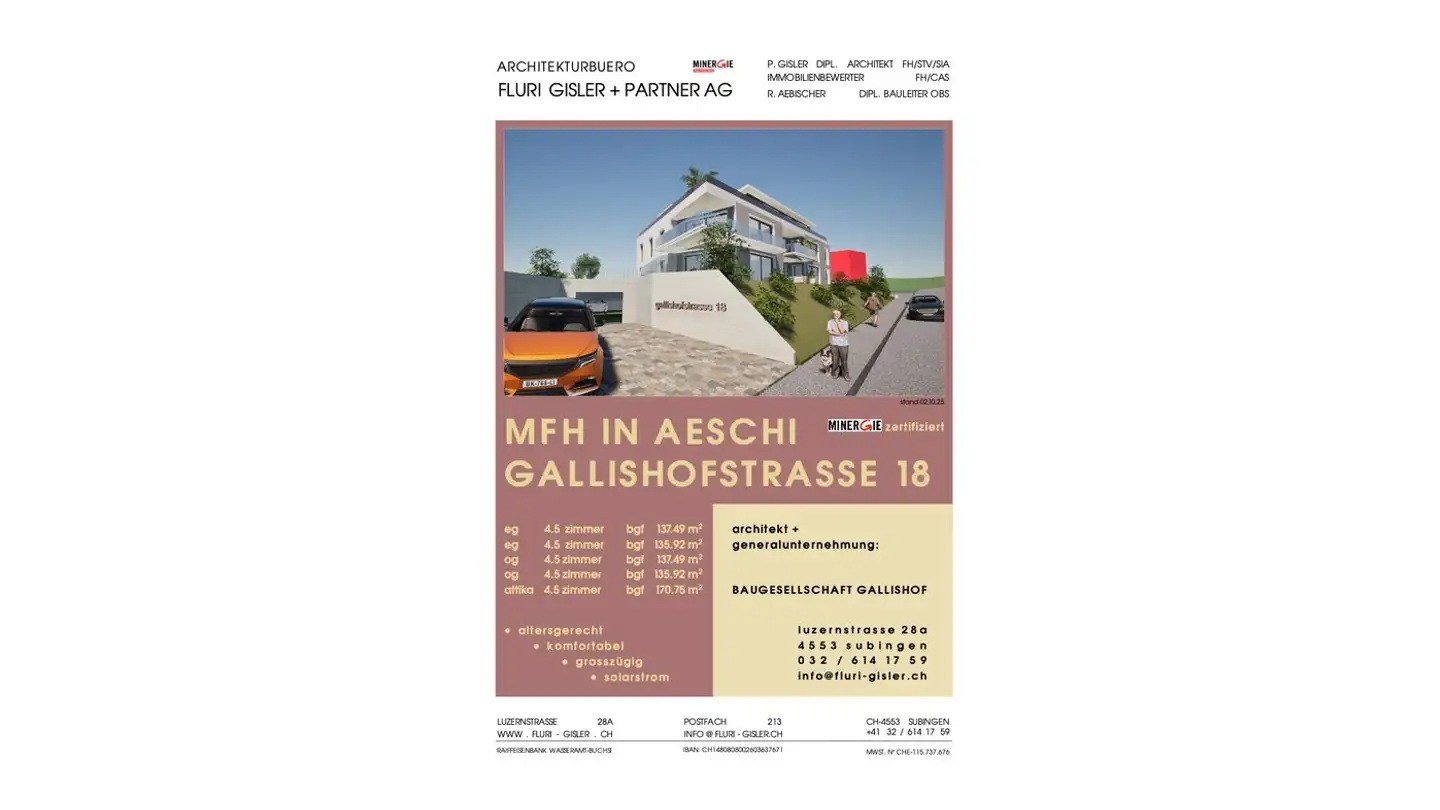 Appartamento in vendita - Gallishofstrasse 18, 4556 Aeschi SO - Photo 4