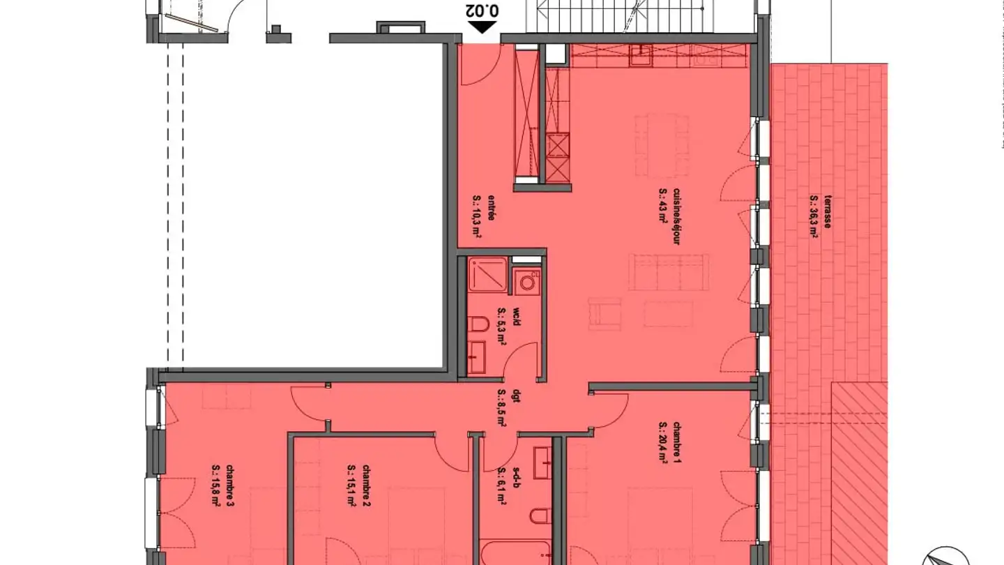 Wohnung kaufen - Rue de l' Eglise 40, 1611 Le Crêt-près-Semsales - Foto 3
