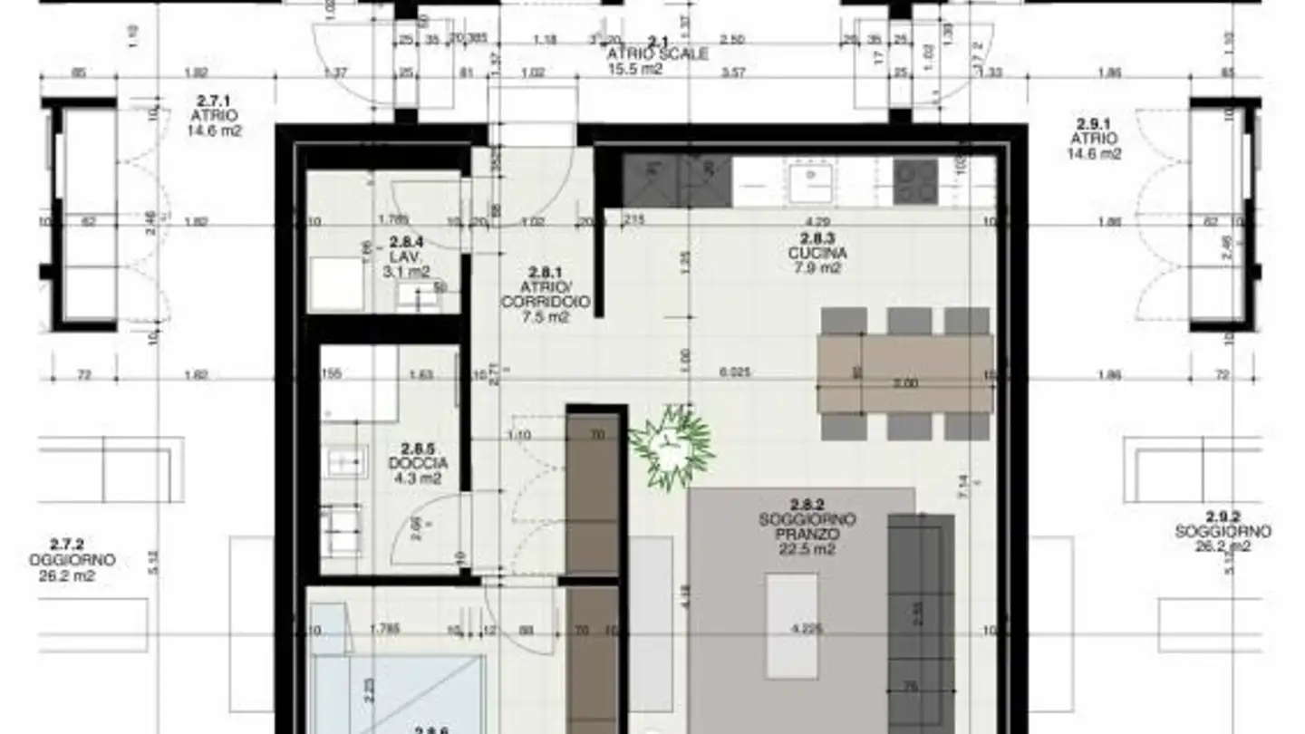 Apartment for rent - Via La Parè 7, 6616 Losone - Photo 3