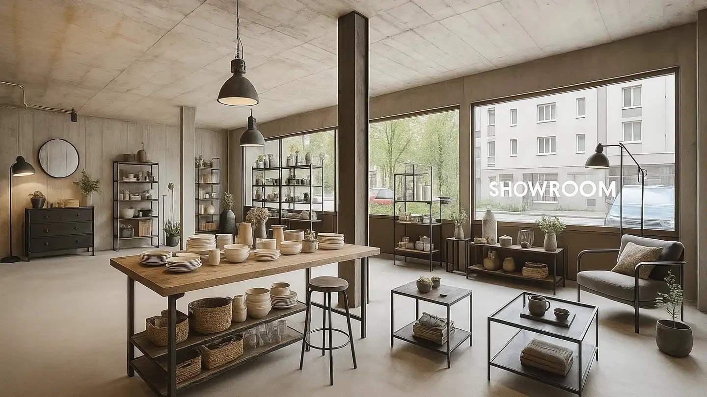 Negozio in affitto - Bäretstrasse 20, 3930 Visp - Foto 4