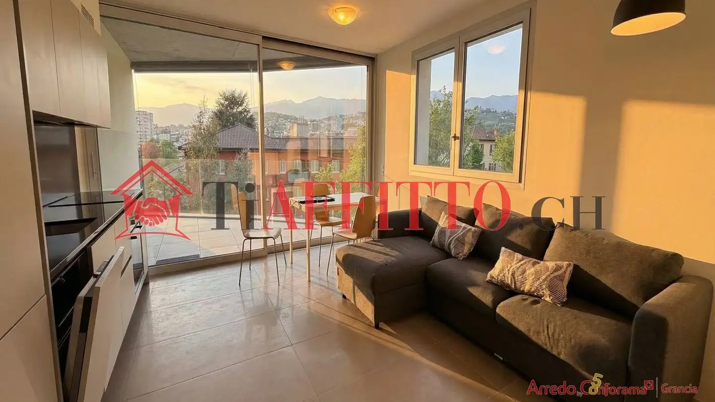 Appartement à louer - 6962 Viganello