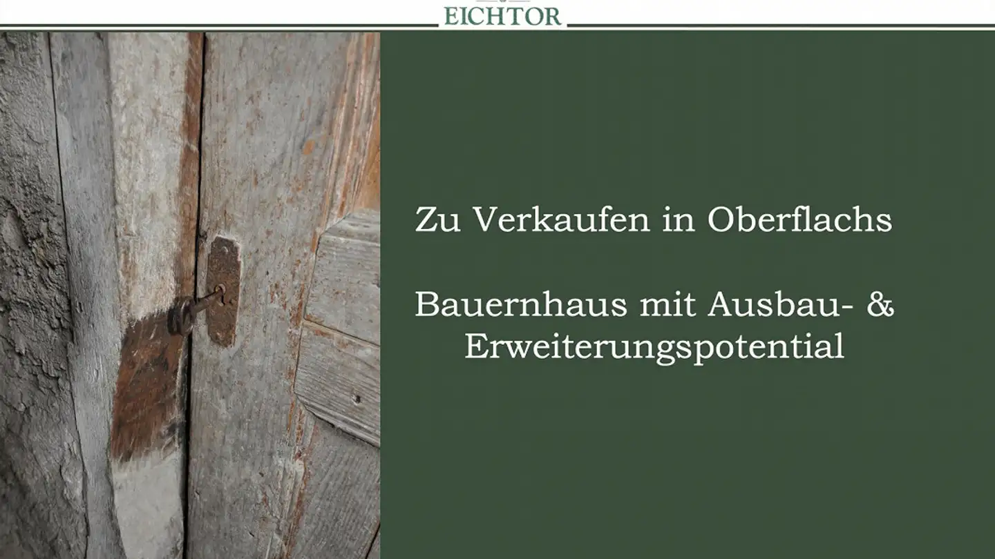 Single house for sale - Unterdorf 11, 5108 Oberflachs