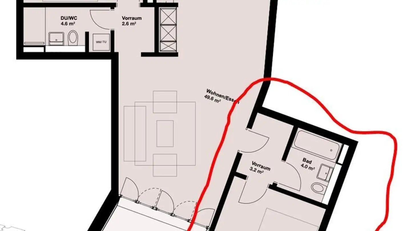 Single room for rent - Käferholzstrasse 48, 8057 Zürich - Photo 2