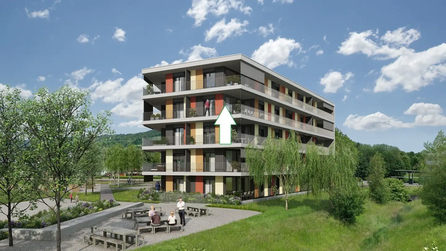 Wohnung mieten - Mülibachstrasse 2, 8107 Buchs ZH