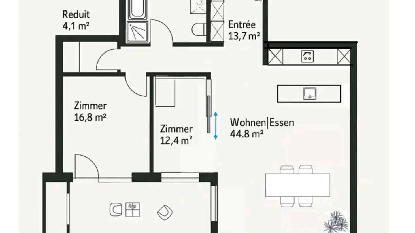 Apartment for rent - Oberfeldhöhe 12, 6280 Hochdorf