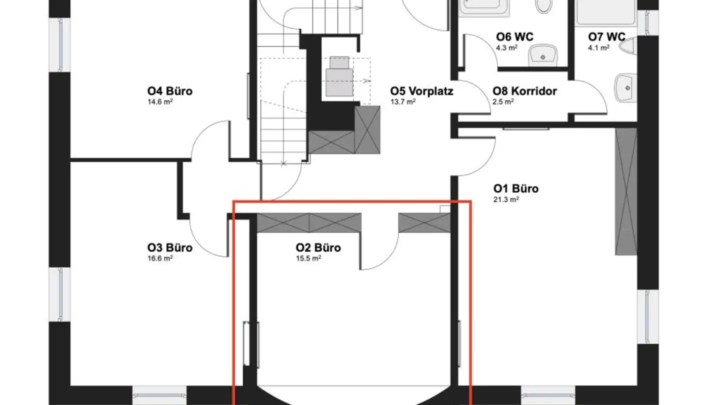 Office space for rent - Emmersbergstrasse 51, 8200 Schaffhausen - Photo 4