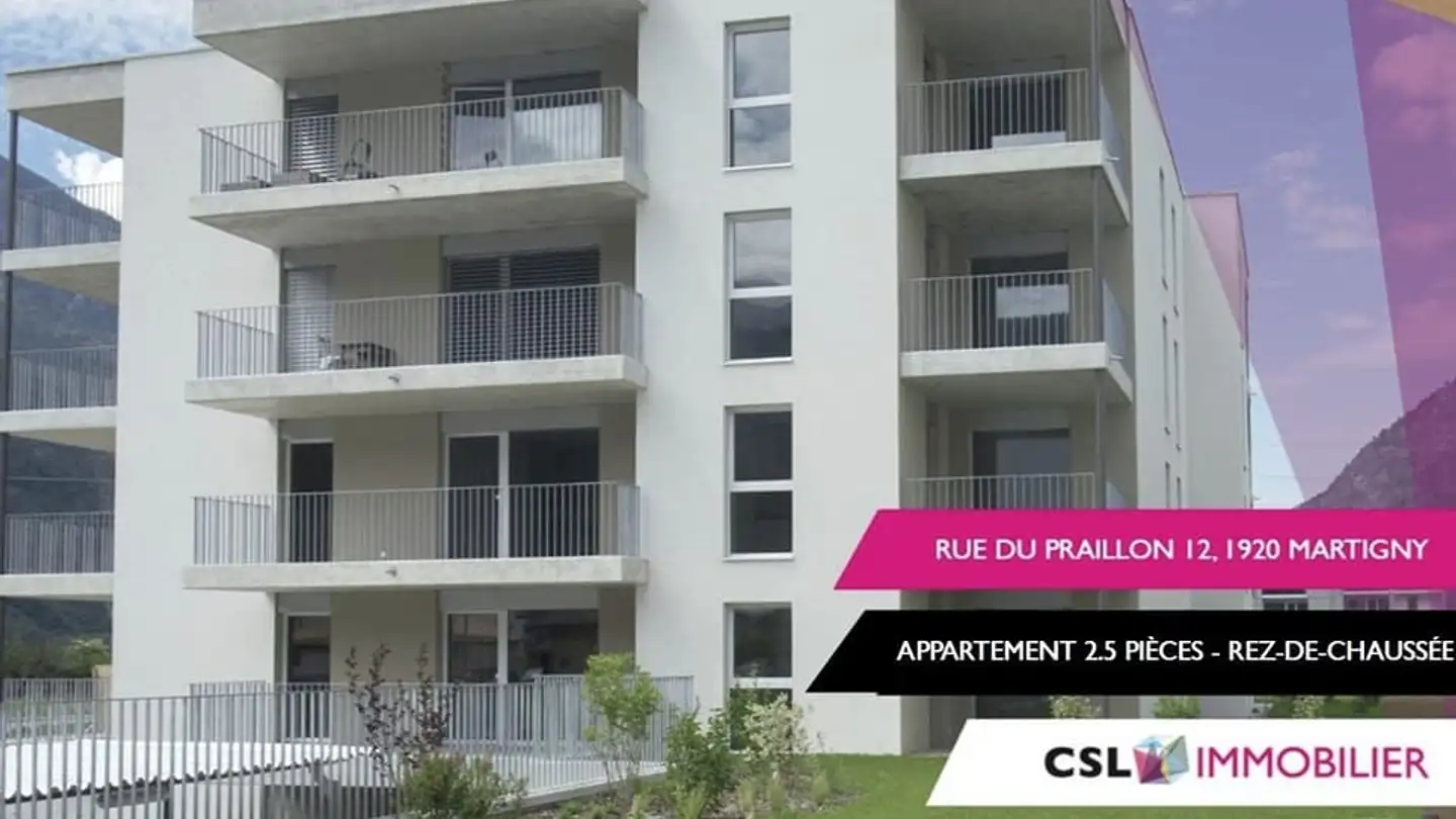 Apartment for rent - Rue Du Praillon 12, 1920 Martigny