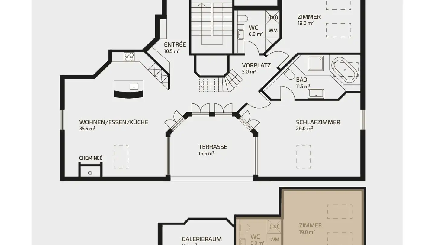 Attic flat for sale - Talchenweg 2, 4805 Brittnau - Photo 4