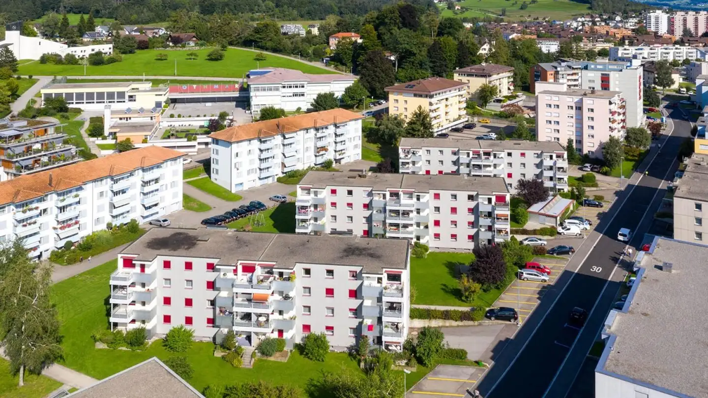Place de parking extérieure à louer - Lerchenstrasse 25, 9200 Gossau SG