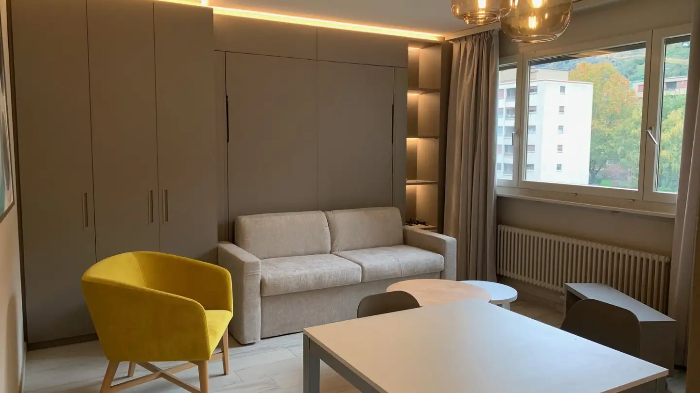 Appartement meublé à louer - Viale C. Olgiati 20, 6512 Giubiasco - Photo 3