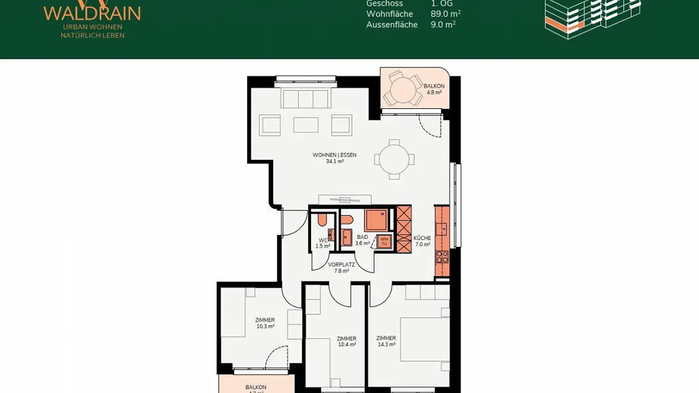 Appartamento in affitto - Rohrhagstrasse 18, 4104 Oberwil BL - Foto 4