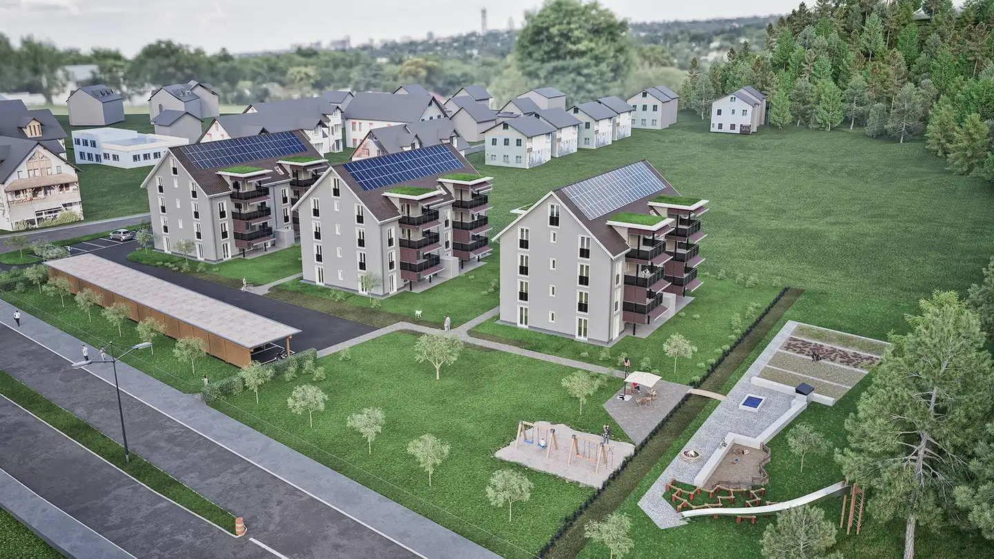 Appartement à louer - Oberzelgstrasse 2, 8493 Saland