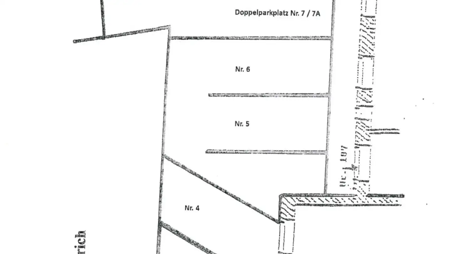 Parkplatz im Freien mieten - Dufourstrasse 185, 8008 Zürich