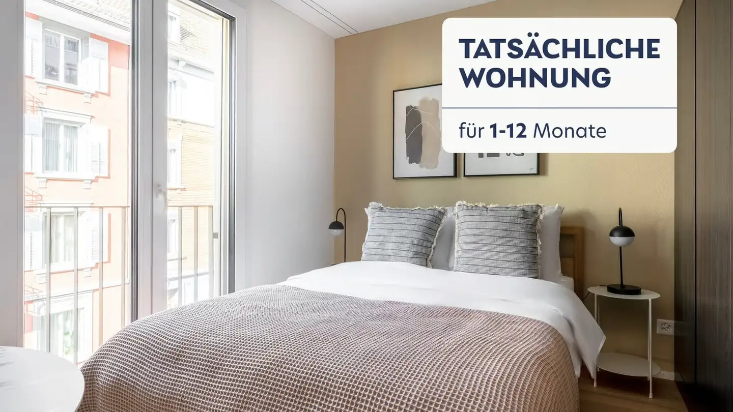 Appartement meublé à louer - Martastrasse 121, 8003 Zürich