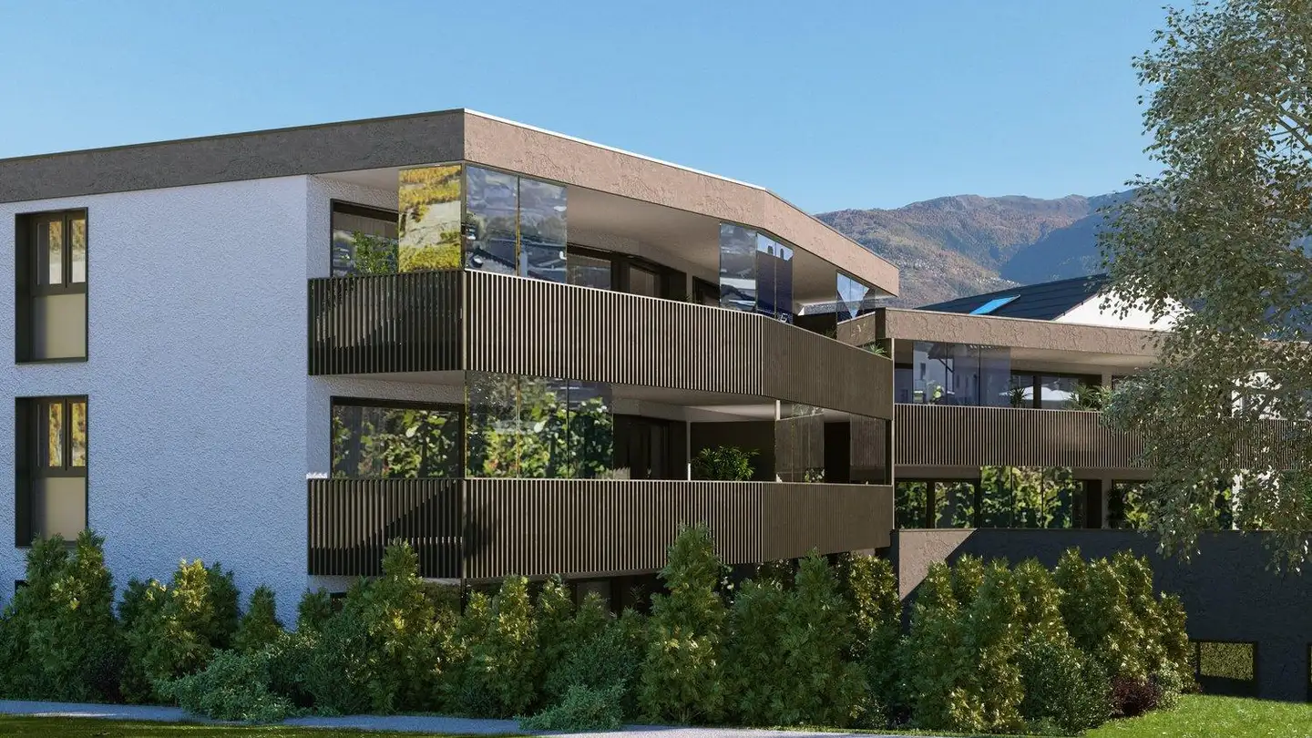 Appartement en terrasse à vendre - Rue Des Vignerons 75, 1963 Vétroz