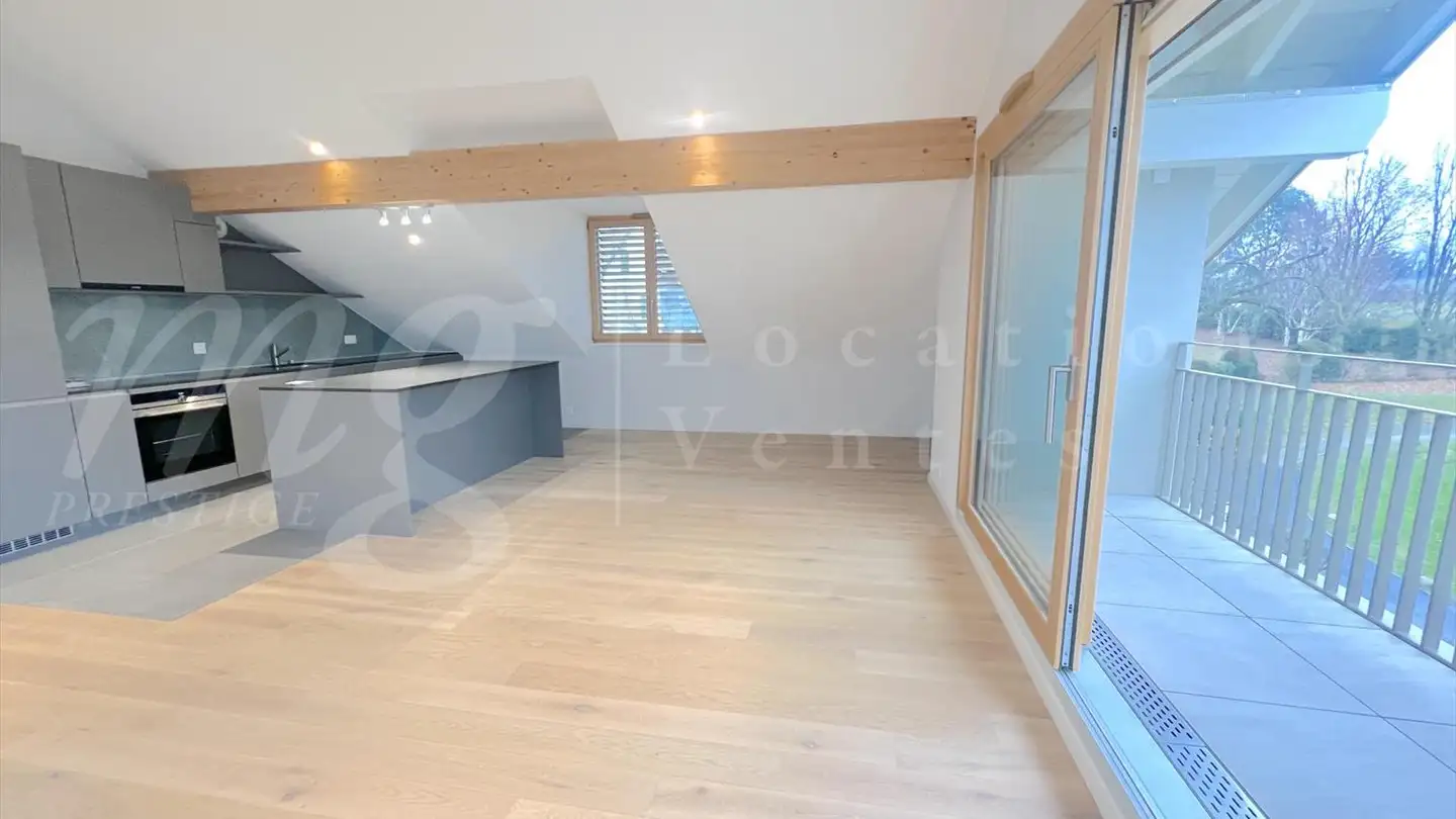 Penthouse for rent - 1247 Anières - Photo 2