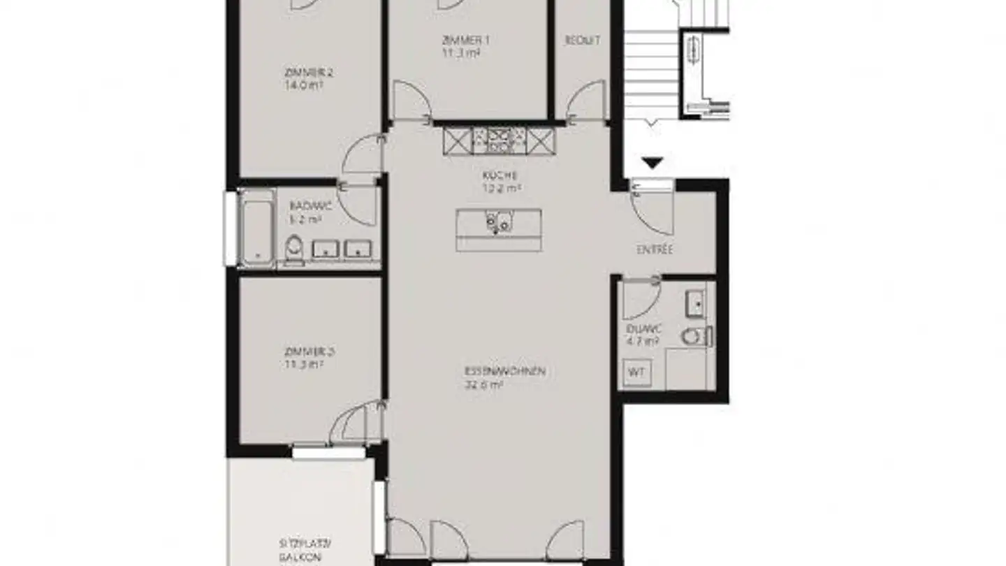 Appartamento in affitto - Neumattweg 10, 5315 Böttstein - Foto 2