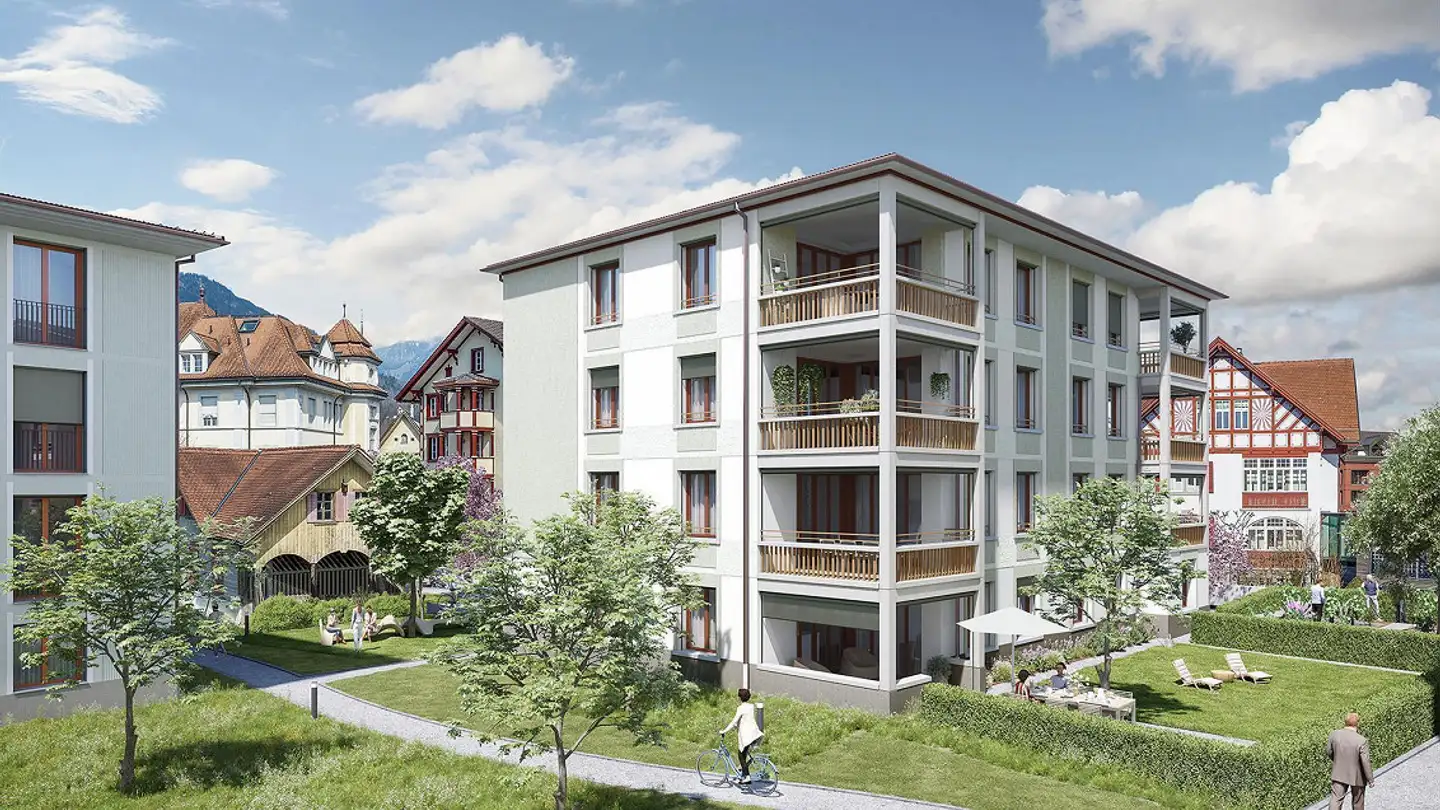 Indoor motorbike parking space for sale - Grossgasse 10, 6060 Sarnen